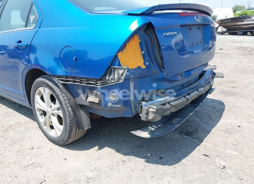 Photo 6 of 2012 Ford Fusion SE (VIN 3FAHP0HA5CR121001)