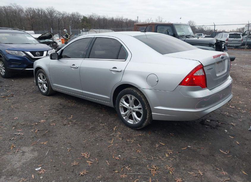 Photo 3 of 2012 Ford Fusion SE (VIN 3FAHP0HA5CR277796)