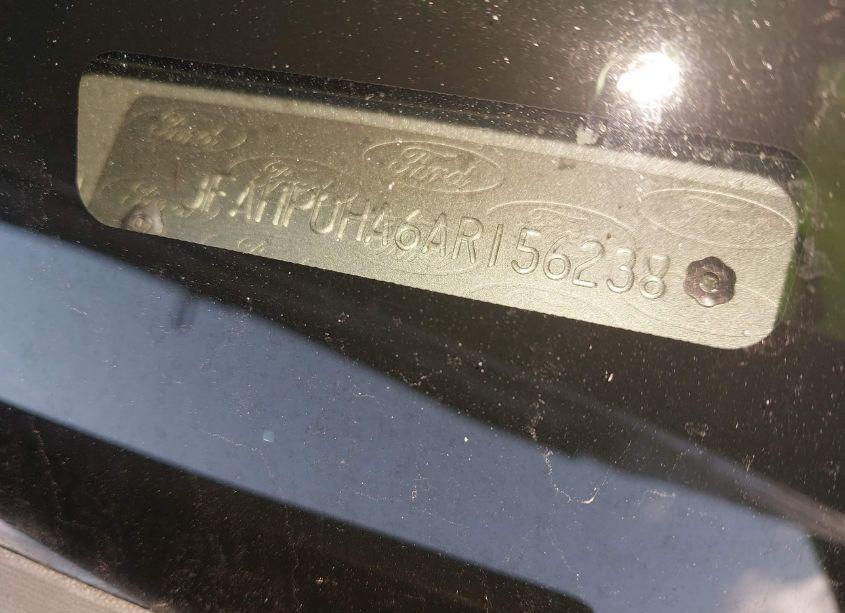 Photo 9 of 2010 Ford Fusion SE (VIN 3FAHP0HA6AR156238)