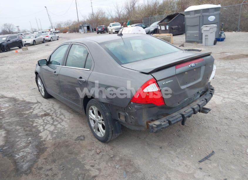 Photo 3 of 2012 Ford Fusion SE (VIN 3FAHP0HA6CR156159)