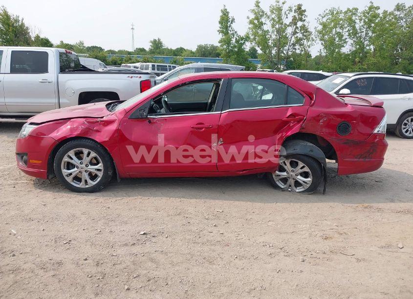 Photo 14 of 2012 Ford Fusion SE (VIN 3FAHP0HA6CR180400)