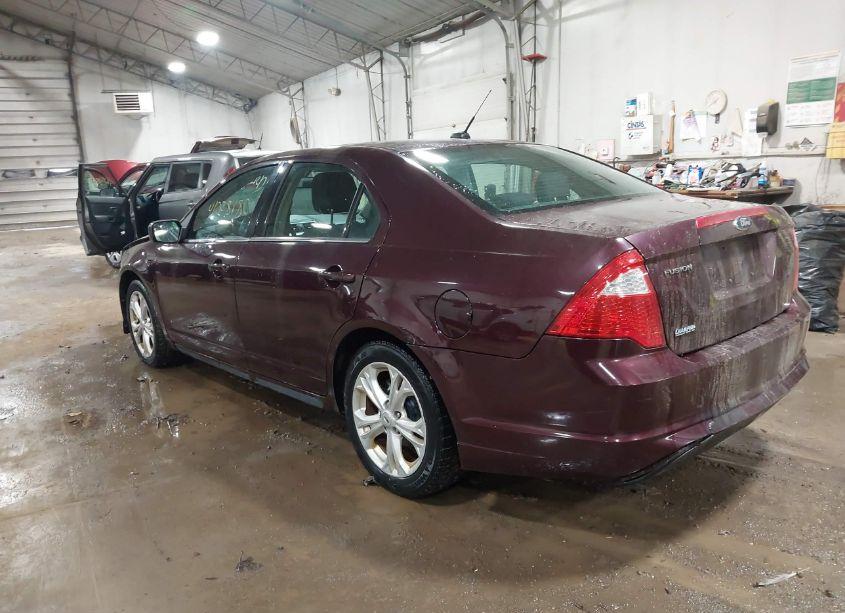 Photo 3 of 2012 Ford Fusion SE (VIN 3FAHP0HA6CR361643)
