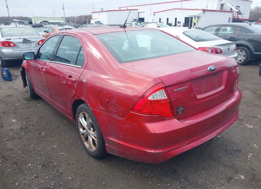 Photo 3 of 2012 Ford Fusion SE (VIN 3FAHP0HA6CR420447)