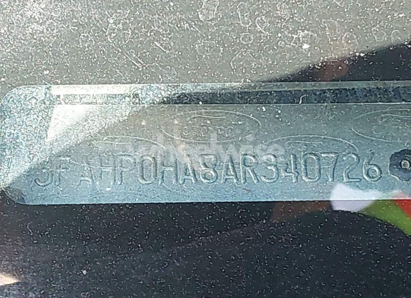 Photo 12 of 2010 Ford Fusion SE (VIN 3FAHP0HA8AR340726)