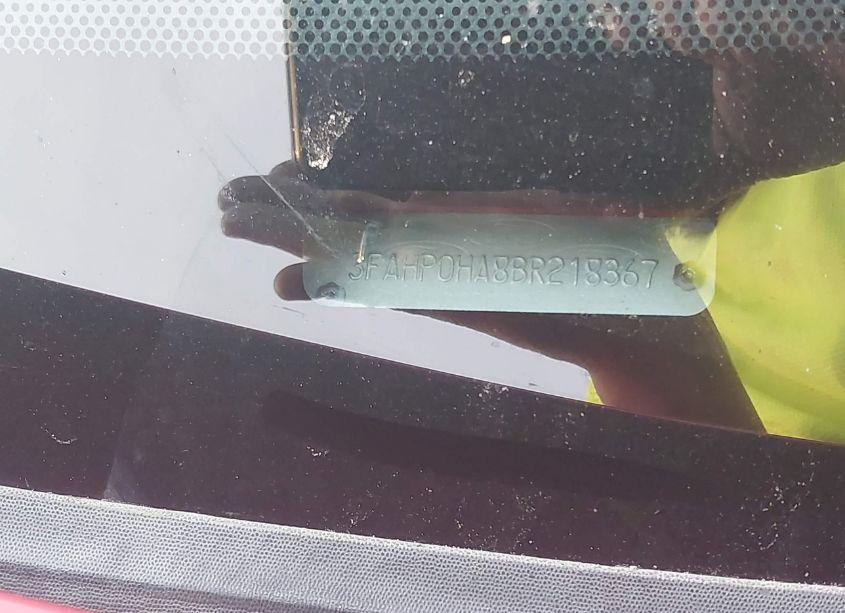 Photo 9 of 2011 Ford Fusion SE (VIN 3FAHP0HA8BR218367)