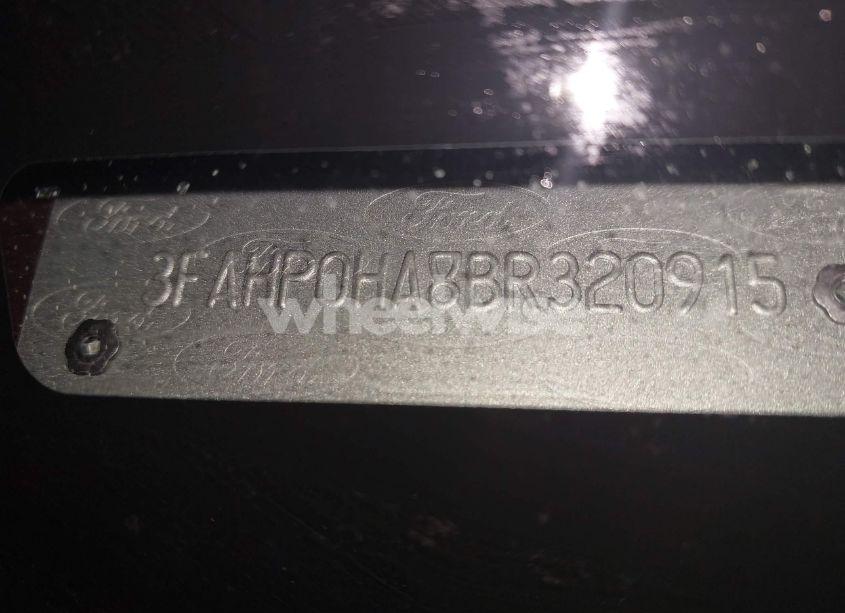 Photo 9 of 2011 Ford Fusion SE (VIN 3FAHP0HA8BR320915)