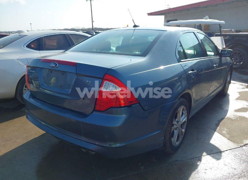 Photo 4 of 2012 Ford Fusion SE (VIN 3FAHP0HA8CR436892)