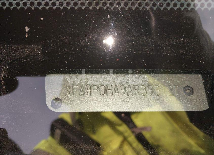 Photo 9 of 2010 Ford Fusion SE (VIN 3FAHP0HA9AR393127)