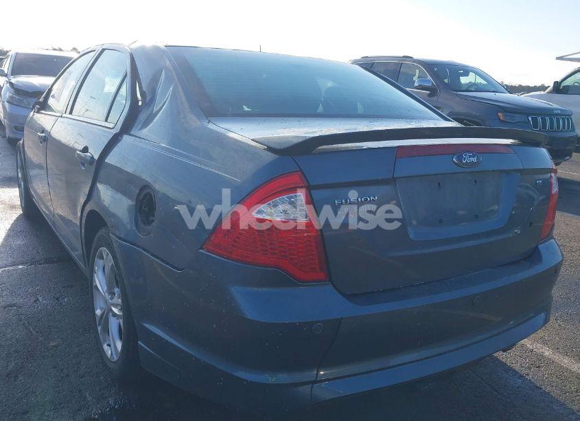 Photo 3 of 2012 Ford Fusion SE (VIN 3FAHP0HA9CR426064)