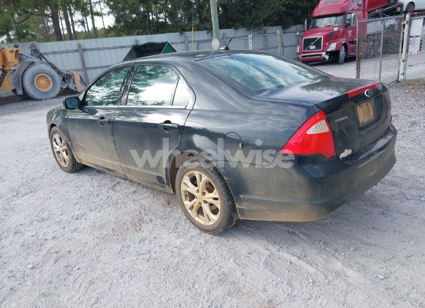 Photo 3 of 2012 Ford Fusion SE (VIN 3FAHP0HAXCR351343)