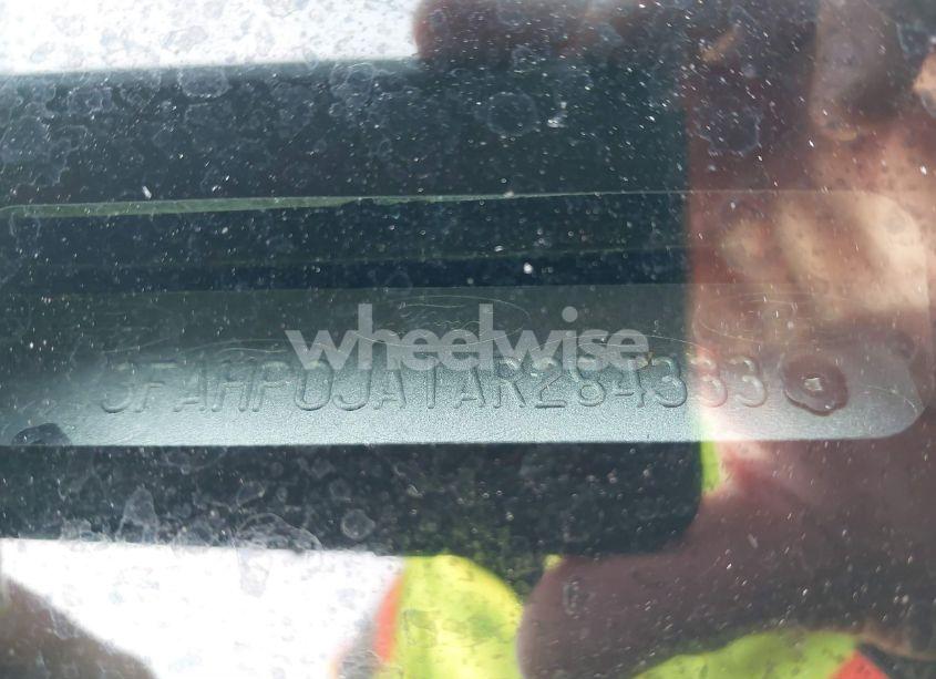 Photo 9 of 2010 Ford Fusion SEL (VIN 3FAHP0JA1AR284333)