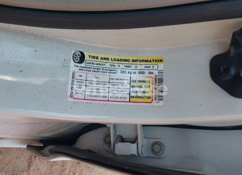 Photo 9 of 2011 Ford Fusion SEL (VIN 3FAHP0JA2BR263394)