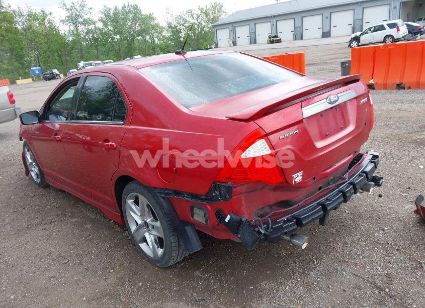 Photo 3 of 2011 Ford Fusion SPORT (VIN 3FAHP0KC2BR143319)