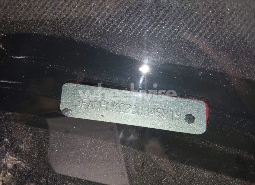 Photo 9 of 2011 Ford Fusion SPORT (VIN 3FAHP0KC2BR345819)