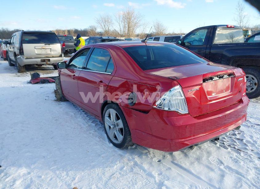 Photo 3 of 2012 Ford Fusion SPORT (VIN 3FAHP0KC4CR173603)