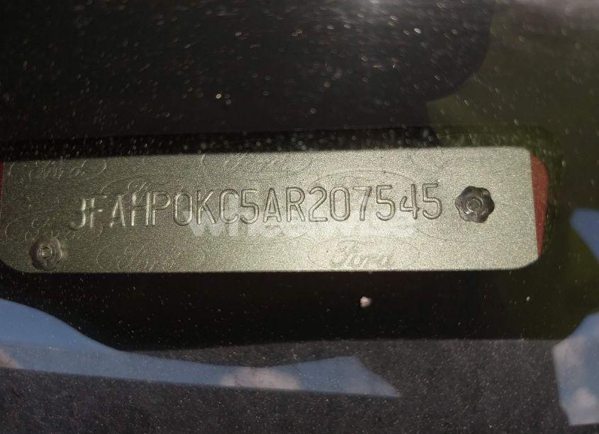 Photo 9 of 2010 Ford Fusion SPORT (VIN 3FAHP0KC5AR207545)