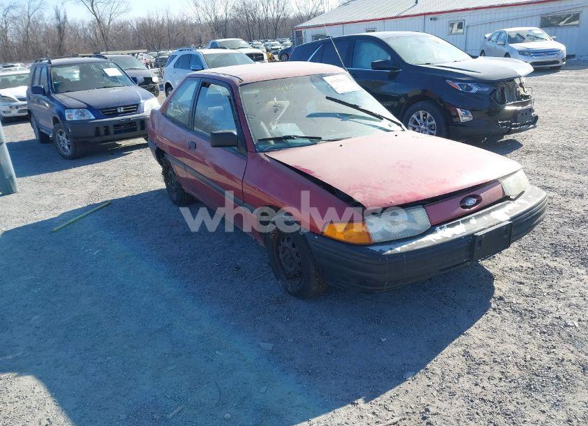 1991 Ford Escort LX (VIN 3FAPP11J6MR177624) main photo