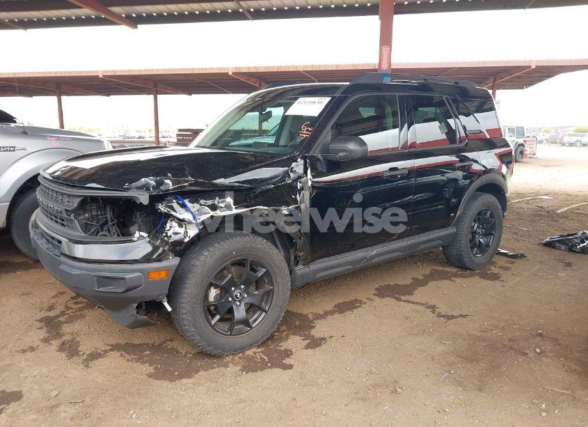 Photo 2 of 2021 Ford Bronco SPORT (VIN 3FMCR9A62MRA11383)