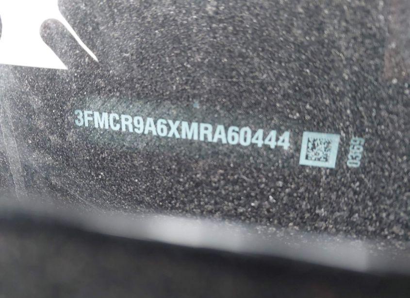 Photo 9 of 2021 Ford Bronco SPORT (VIN 3FMCR9A6XMRA60444)