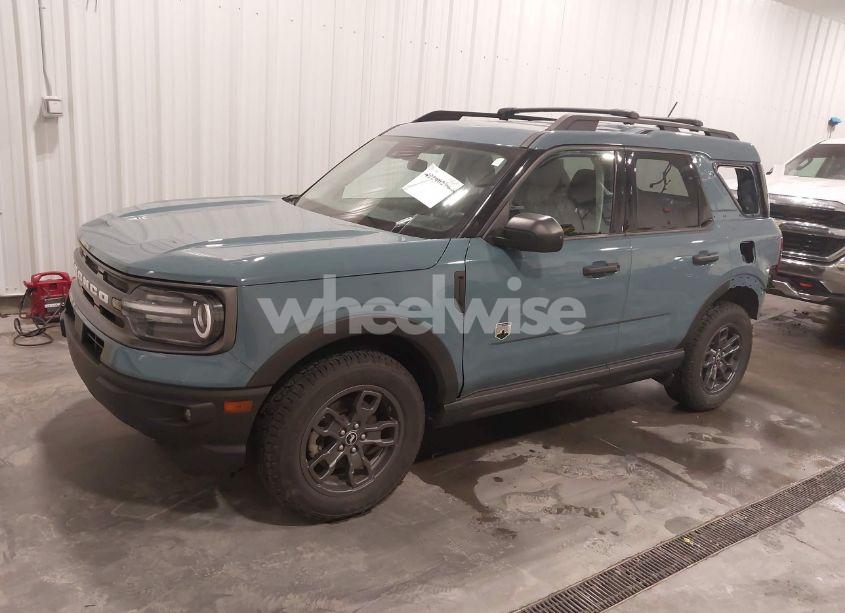 Photo 2 of 2021 Ford Bronco SPORT BIG BEND (VIN 3FMCR9B60MRA09341)
