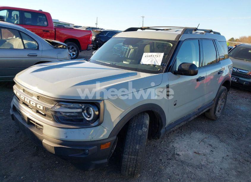 Photo 2 of 2022 Ford Bronco SPORT BIG BEND (VIN 3FMCR9B60NRD59019)