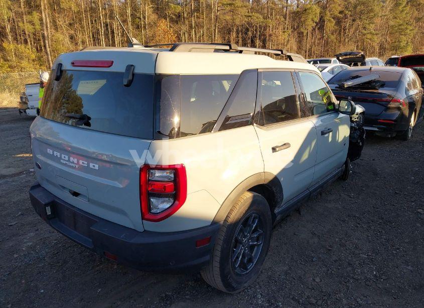Photo 4 of 2022 Ford Bronco SPORT BIG BEND (VIN 3FMCR9B60NRD59019)