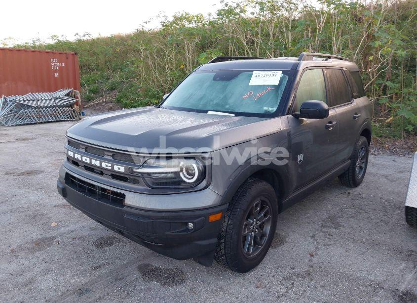 Photo 2 of 2022 Ford Bronco SPORT BIG BEND (VIN 3FMCR9B60NRE02502)