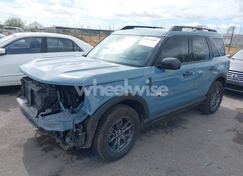 Photo 2 of 2023 Ford Bronco SPORT BIG BEND (VIN 3FMCR9B60PRE24051)