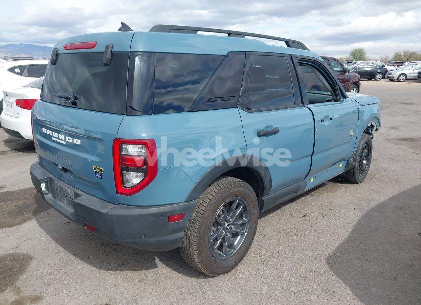 Photo 4 of 2023 Ford Bronco SPORT BIG BEND (VIN 3FMCR9B60PRE24051)