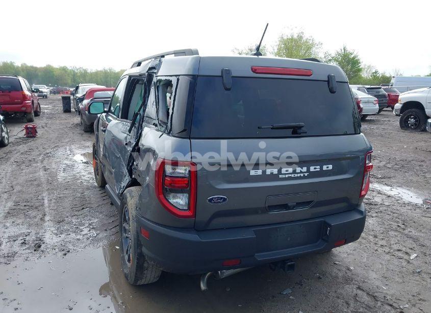 Photo 3 of 2021 Ford Bronco SPORT BIG BEND (VIN 3FMCR9B61MRA08179)