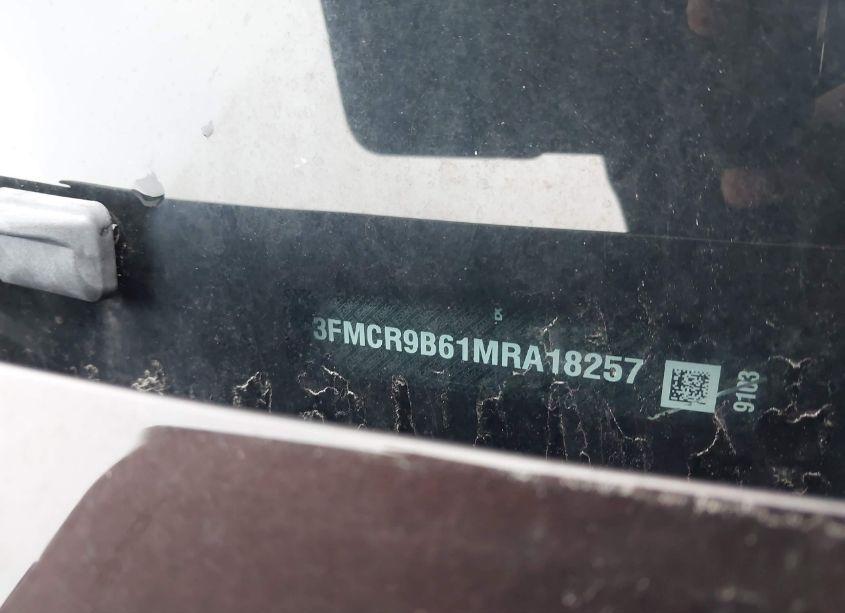 Photo 9 of 2021 Ford Bronco SPORT BIG BEND (VIN 3FMCR9B61MRA18257)