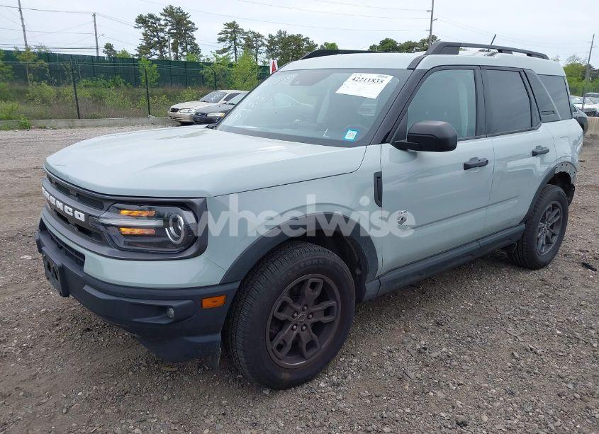 Photo 2 of 2021 Ford Bronco SPORT BIG BEND (VIN 3FMCR9B61MRB33537)