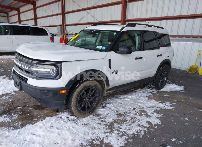 Photo 2 of 2022 Ford Bronco SPORT BIG BEND (VIN 3FMCR9B61NRD05986)