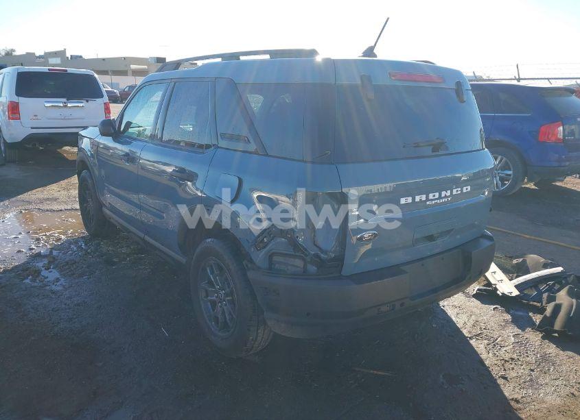 Photo 3 of 2022 Ford Bronco SPORT BIG BEND (VIN 3FMCR9B61NRD74922)