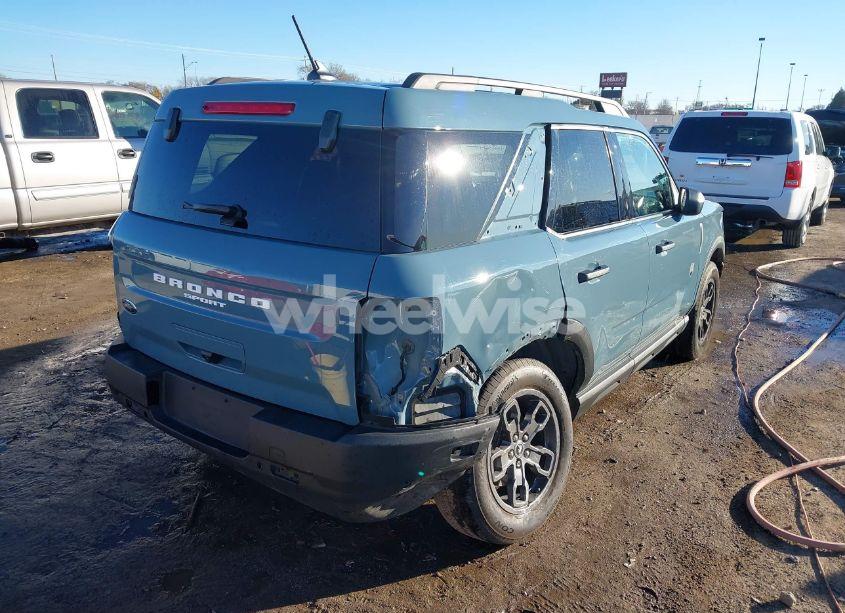 Photo 4 of 2022 Ford Bronco SPORT BIG BEND (VIN 3FMCR9B61NRD74922)