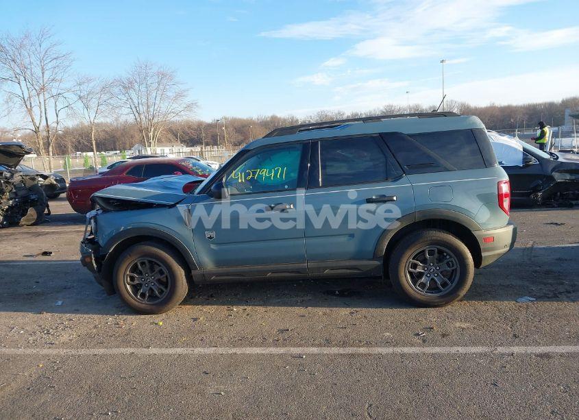 Photo 14 of 2022 Ford Bronco SPORT BIG BEND (VIN 3FMCR9B61NRD88481)