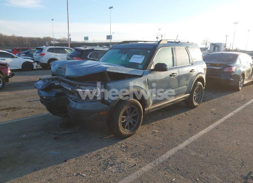 Photo 2 of 2022 Ford Bronco SPORT BIG BEND (VIN 3FMCR9B61NRD88481)