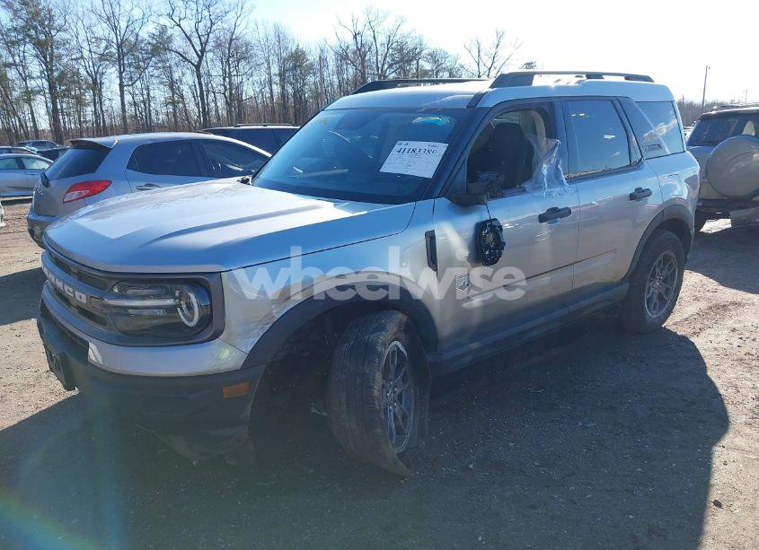 Photo 2 of 2023 Ford Bronco SPORT BIG BEND (VIN 3FMCR9B61PRD68010)