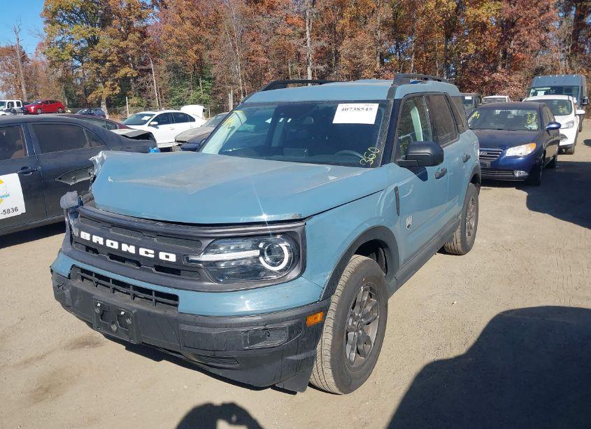 Photo 2 of 2023 Ford Bronco SPORT BIG BEND (VIN 3FMCR9B61PRD95997)