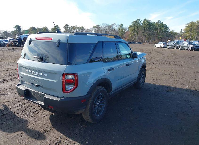 Photo 4 of 2023 Ford Bronco SPORT BIG BEND (VIN 3FMCR9B61PRE08571)