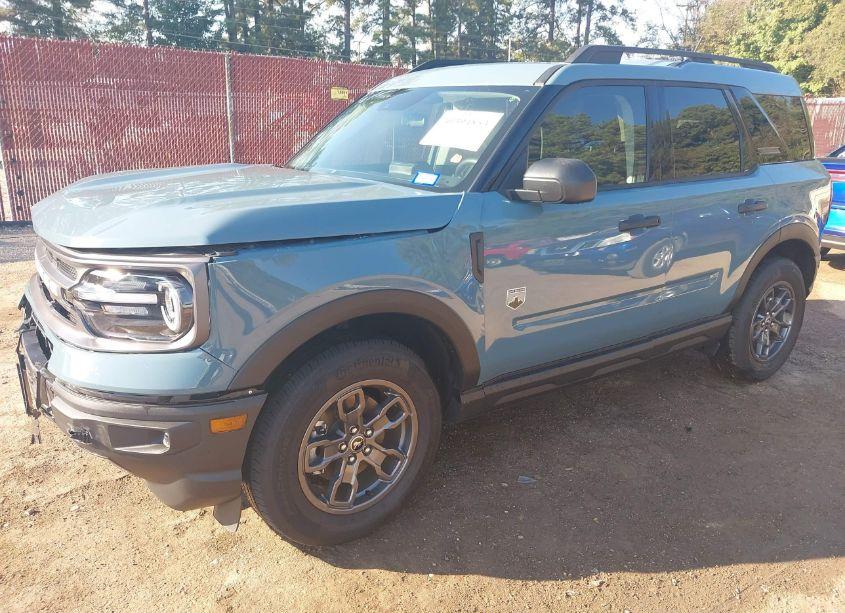 Photo 2 of 2023 Ford Bronco SPORT BIG BEND (VIN 3FMCR9B61PRE10918)