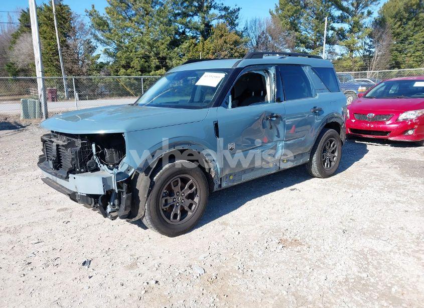 Photo 2 of 2021 Ford Bronco SPORT BIG BEND (VIN 3FMCR9B62MRA48965)