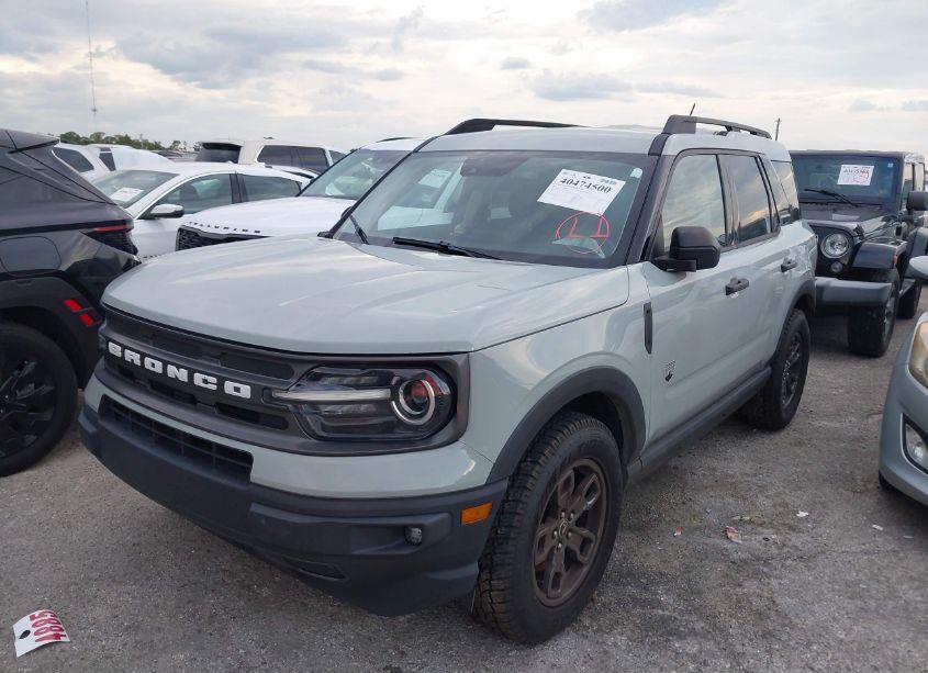 Photo 2 of 2021 Ford Bronco SPORT BIG BEND (VIN 3FMCR9B62MRA72201)