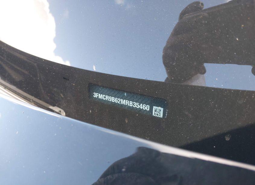 Photo 9 of 2021 Ford Bronco SPORT BIG BEND (VIN 3FMCR9B62MRB35460)