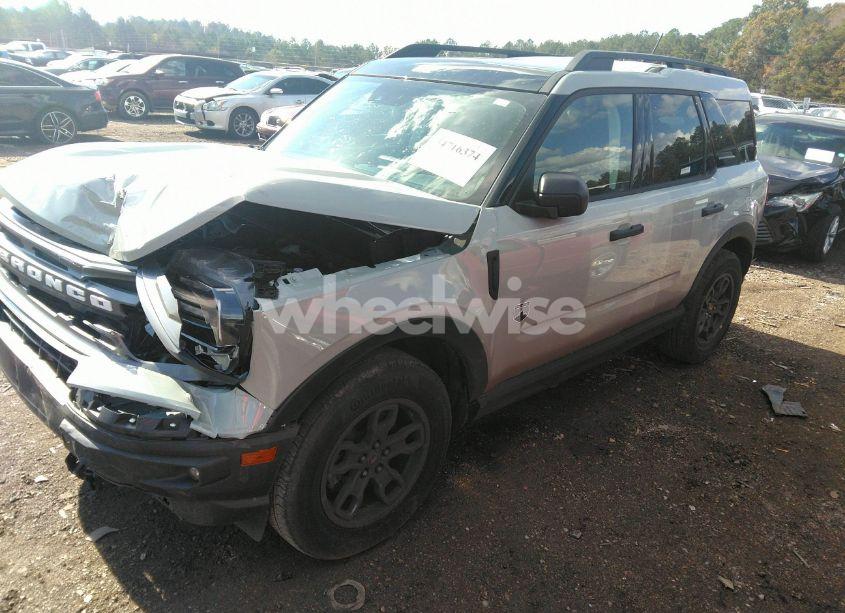 Photo 2 of 2022 Ford Bronco SPORT BIG BEND (VIN 3FMCR9B62NRD41346)
