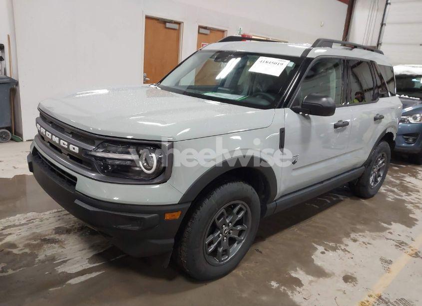Photo 2 of 2022 Ford Bronco SPORT BIG BEND (VIN 3FMCR9B62NRE36683)