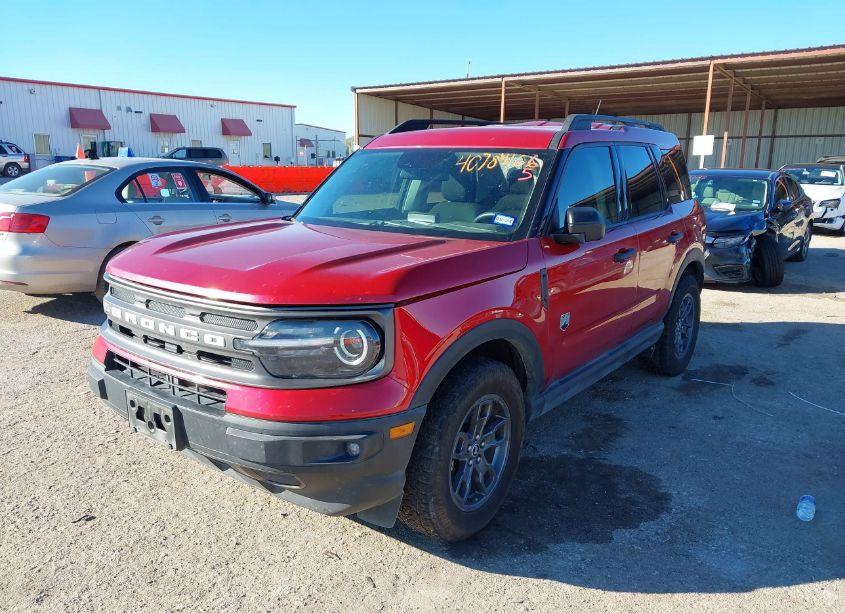 Photo 2 of 2021 Ford Bronco SPORT BIG BEND (VIN 3FMCR9B63MRA21080)