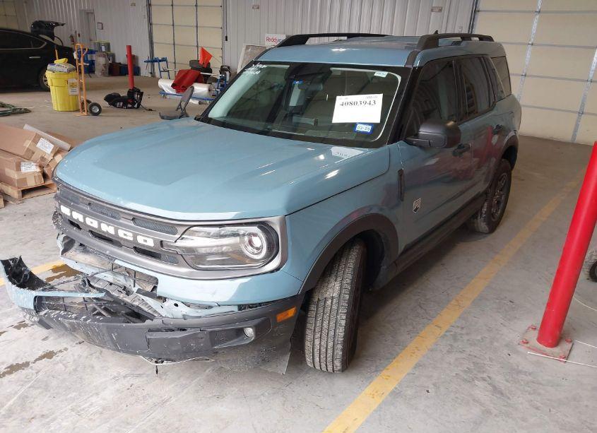 Photo 2 of 2021 Ford Bronco SPORT BIG BEND (VIN 3FMCR9B63MRB21907)