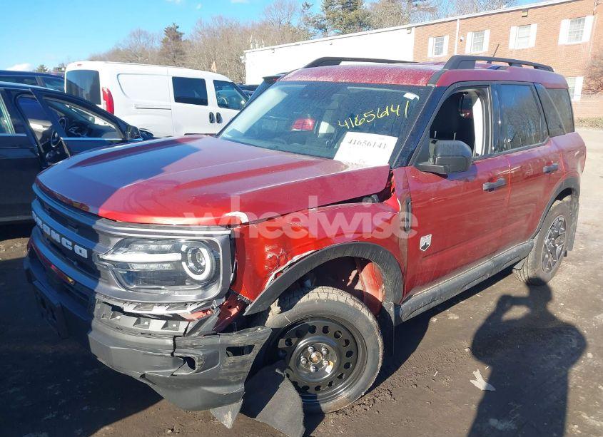 Photo 2 of 2022 Ford Bronco SPORT BIG BEND (VIN 3FMCR9B63NRD91107)