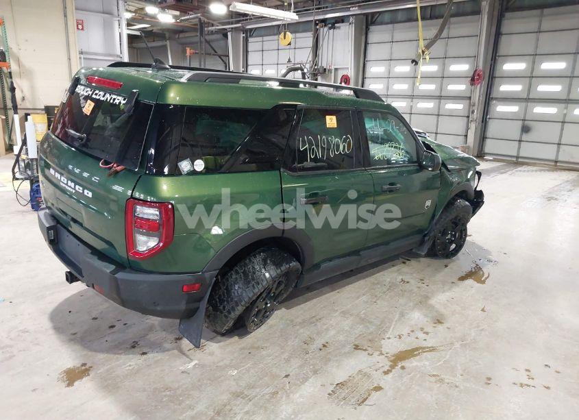 Photo 4 of 2023 Ford Bronco SPORT BIG BEND (VIN 3FMCR9B63PRD36059)